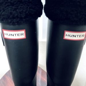 Tall Hunter rain boots
